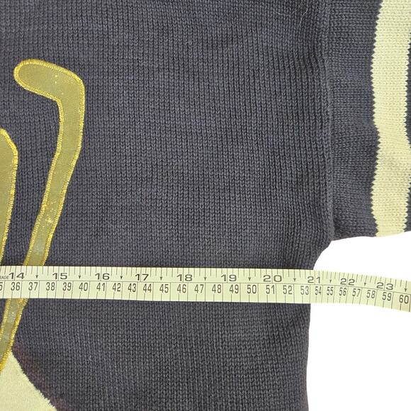 Lilly of California Womens Vintage 70s Deadstock Preppy Old Money Golf Sweater L - Picture 10 of 11